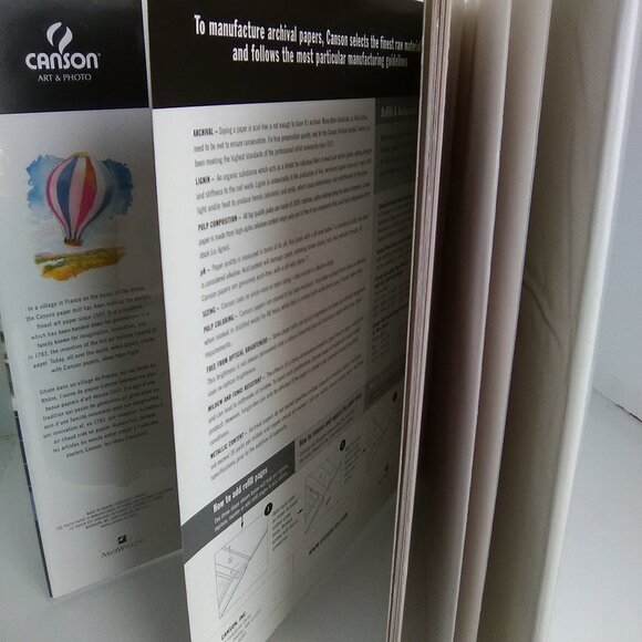 Canson Art & Photo Memory Album 20 Pages Color White Brand New - Picture 5 of 8